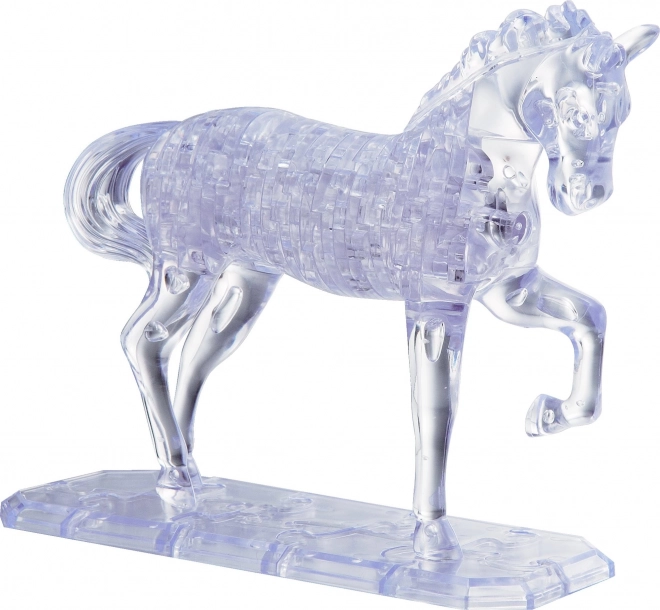 Skládačka 3D Crystal puzzle Kůň 100 dílků