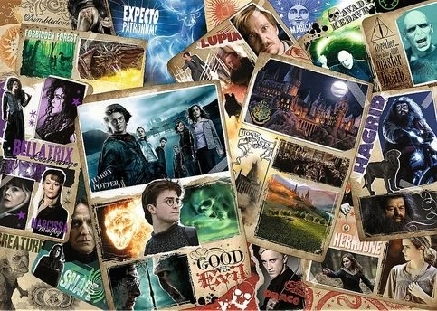 Puzzle 2000 dílků Harry Potter Hrdinové