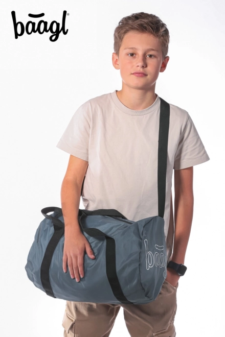 Set školních tašek Skate Dust Blue: batoh, penál, sportovní taška