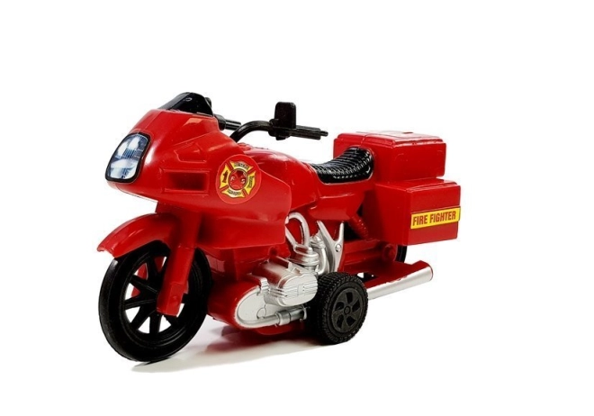 Motocykl a doplňky pro rychlý zásah