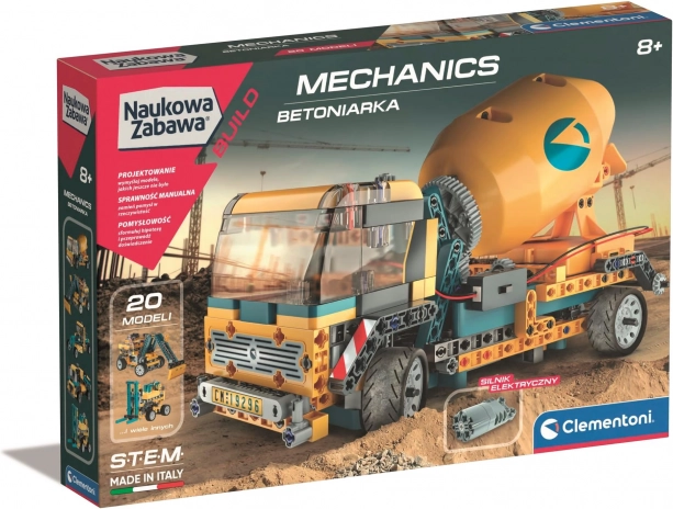 Stavebnice Mechanické laboratorium – míchačka betonu