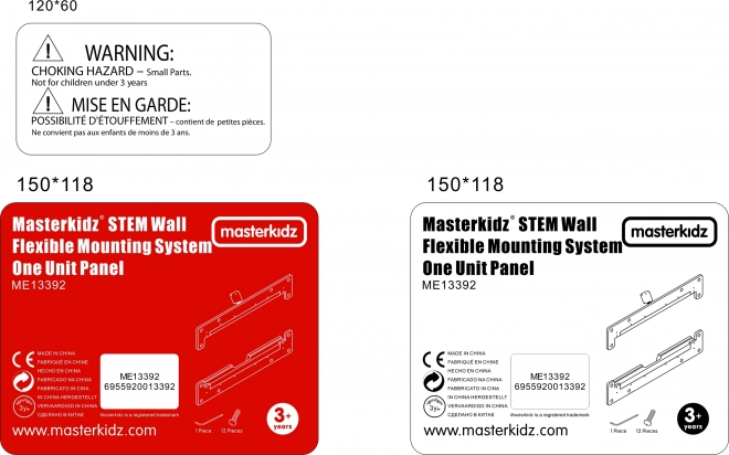Stavebnice pro montáž tabulí Flex Masterkidz