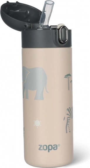 Termoska s brčkem 400 ml Safari