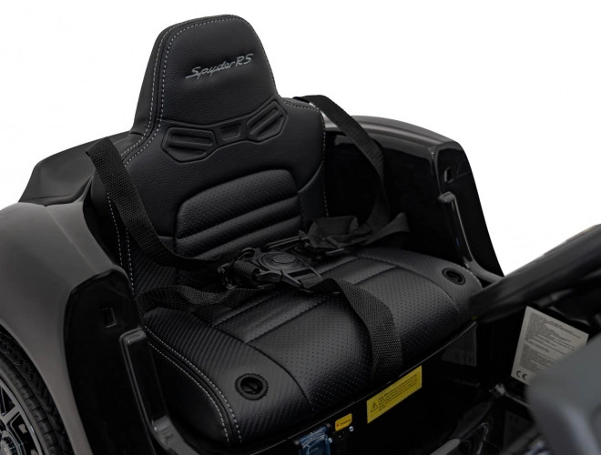 Dětský elektrický vůz Porsche 718 lakovaný – Černý