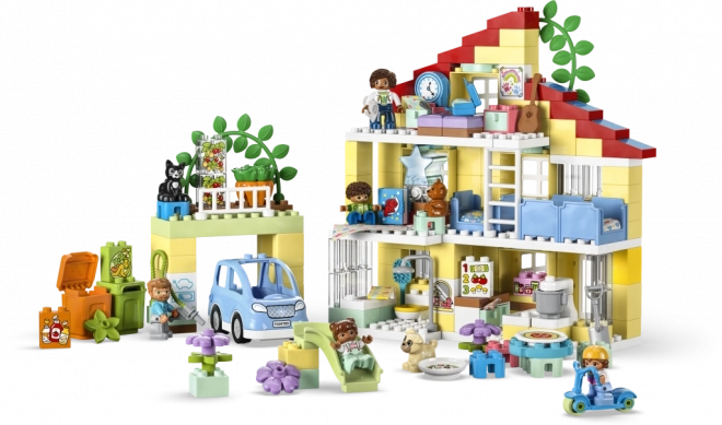 LEGO® DUPLO® 10994 Rodinný dům 3 v 1