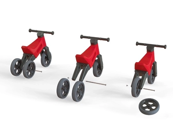 Odrážedlo Funny Wheels Rider Sport 2v1 v sáčku – Zelené
