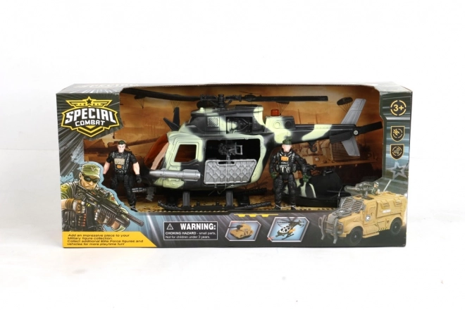 Speciální bojová sada - Helikoptéra a Terénní auto