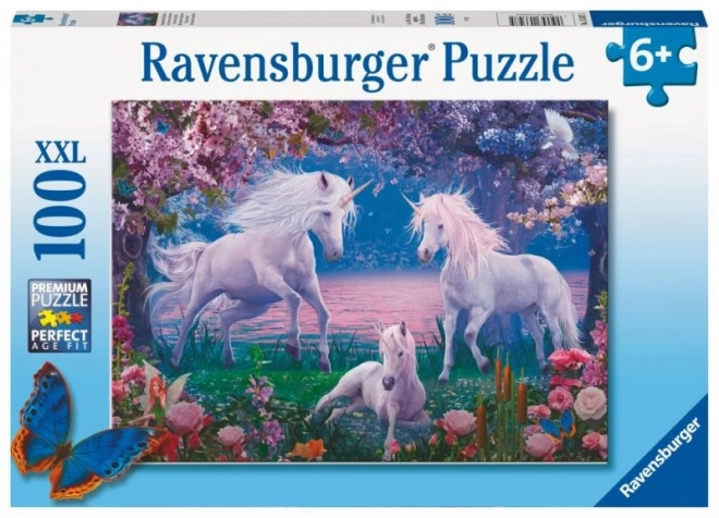 Překrásní Jednorožci Puzzle 100 dílků