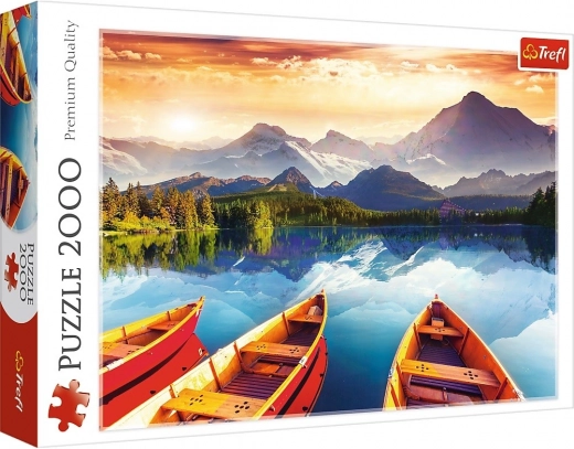 Puzzle 2000 dílků – Křišťálové jezero