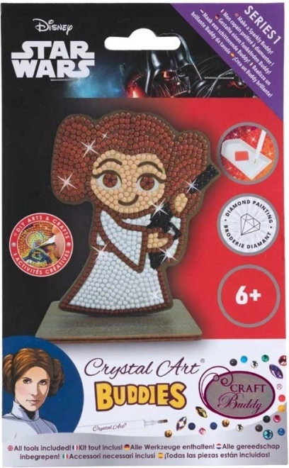 Diamantové malování Star Wars: Princezna Leia