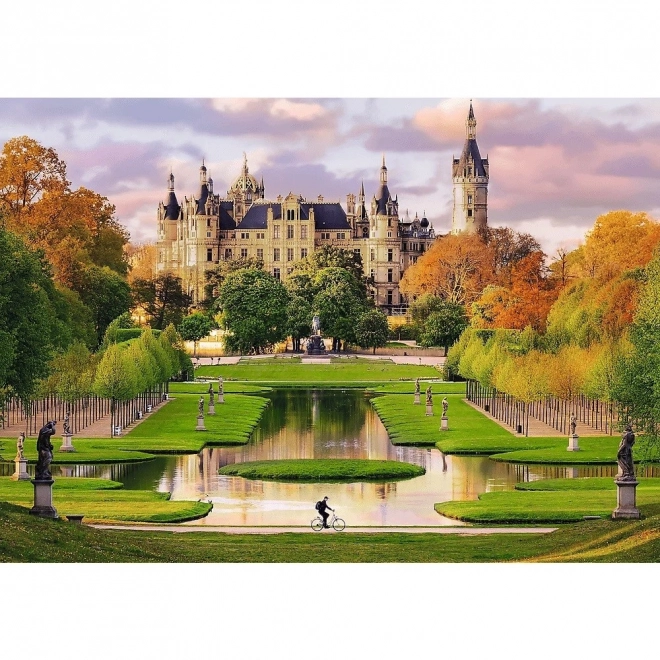 TREFL Puzzle Premium Plus Photo Odyssey: Zvěřínský zámek 1000 dílků