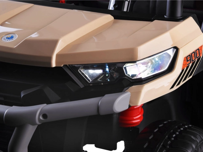 Elektrické autíčko Farmer Truck Speed 900 – Béžová