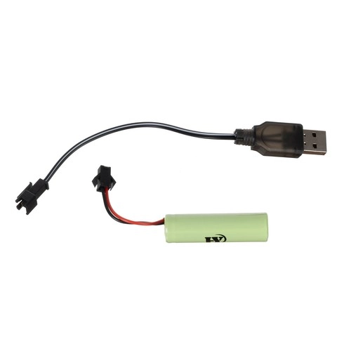 Automatická střelba a USB dobíjení
