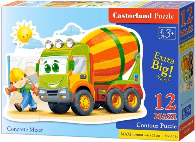 Puzzle 12 dílků maxi mixér