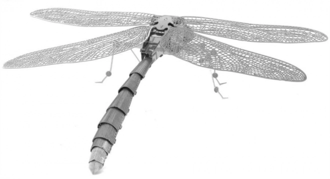 3D kovový model Vážka