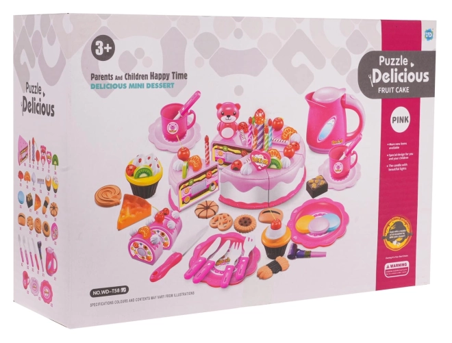 Narozeninový dort Party Set – Růžový