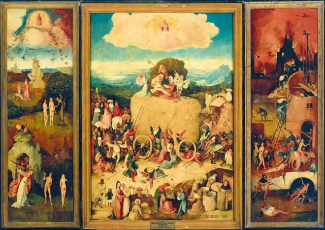 Puzzle Vůz sena 1000 dílků