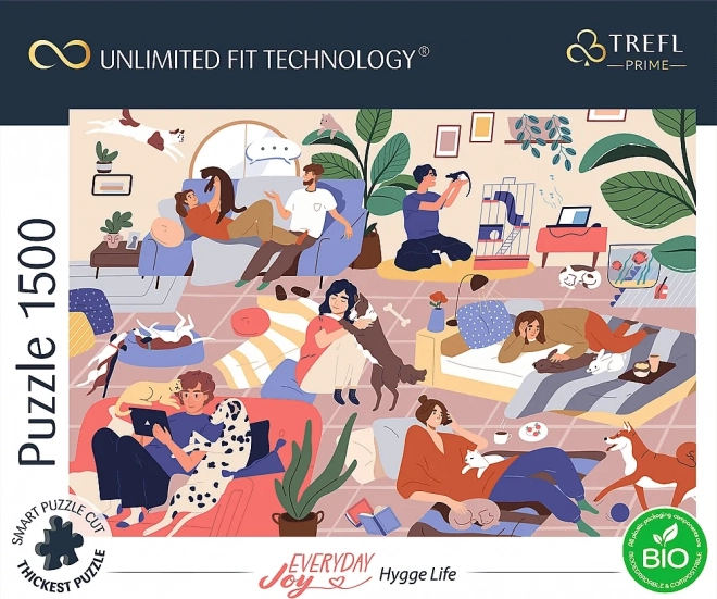 TREFL Puzzle UFT Everyday Joy: Pohodový život 1500 dílků