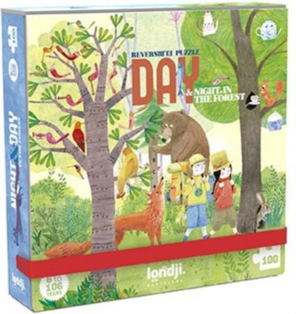 Londji kapesní puzzle den v lese