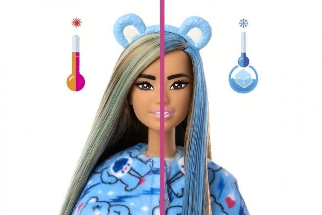 Barbie Cutie Reveal starostliví medvídci - modrá