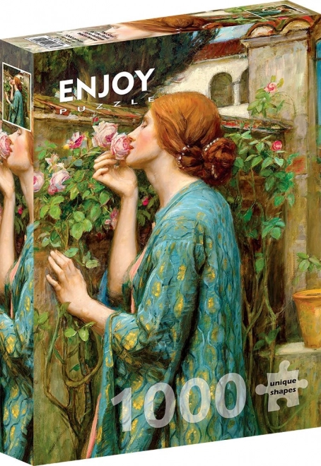 ENJOY puzzle John William Waterhouse: Duše růže, 1000 dílků