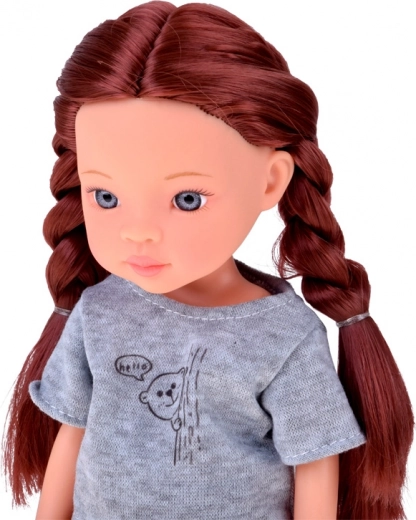 Dlouhé šaténové vlasy pro česání