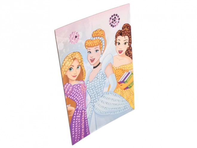 Disney Princezny kreativní diamantová mozaika