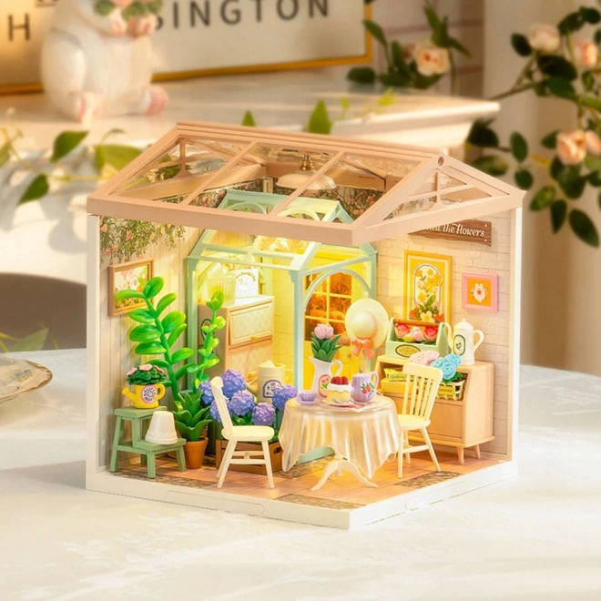 RoboTime miniatura domečku Posezení s čajem