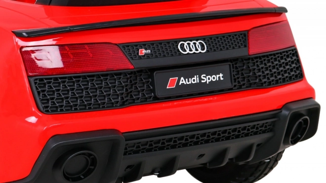 Audi R8 LIFT Bateriové auto + dálkové ovládání + EVA kola + MP3 + LED – Červené
