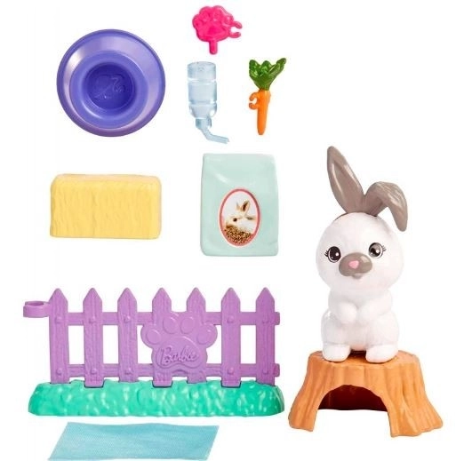 Mini králíček a příslušenství Barbie