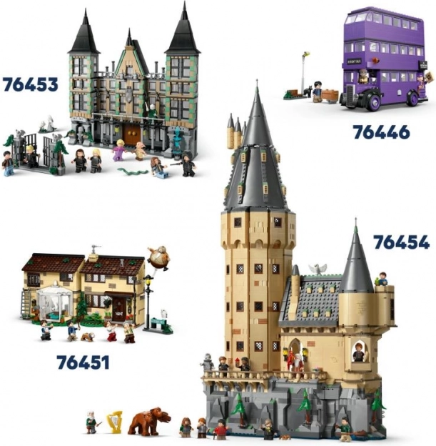 Prvotřídní potřeby pro famfrpál a zmrzlinářství LEGO Harry Potter