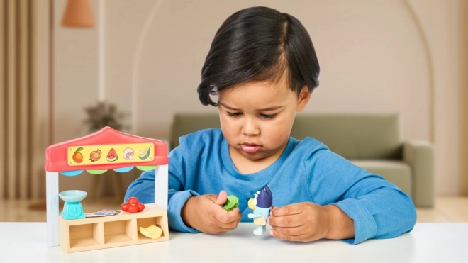 Sada figurek Mini Bluey Obchod s potravinami