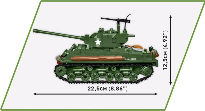 Stavebnice Sherman M4 Easy Eight 865 ks