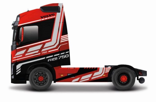 Bburago Volvo FH16 Globetrotter 1:43 červený