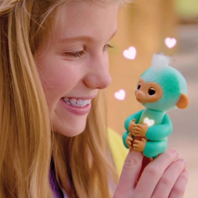 Fingerlings Interaktivní opička Pink Harmony figurka