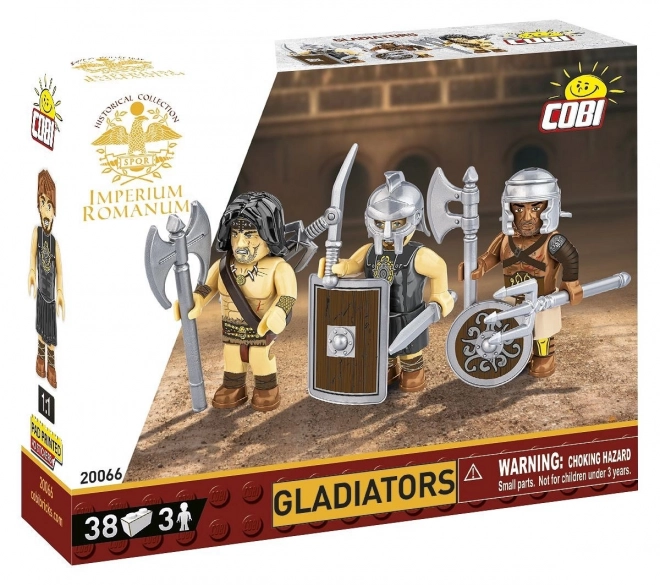 Římská říše - Gladiátoři 3 figurky