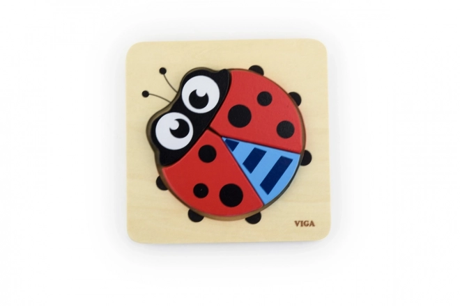 Puzzle pro nejmenší - beruška