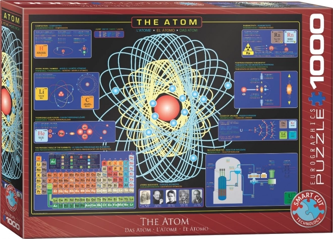 EUROGRAPHICS Puzzle Atom 1000 dílků