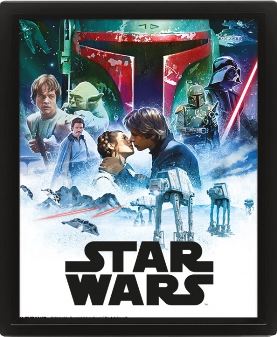 3D obraz Star Wars Epizoda IV/V