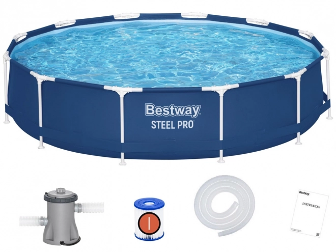 Bestway Steel Pro kruhový bazén s rámem