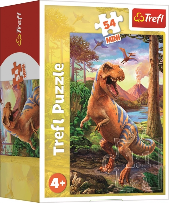 TREFL Puzzle Úžasní dinosauři: Tyrannosaurus 54 dílků