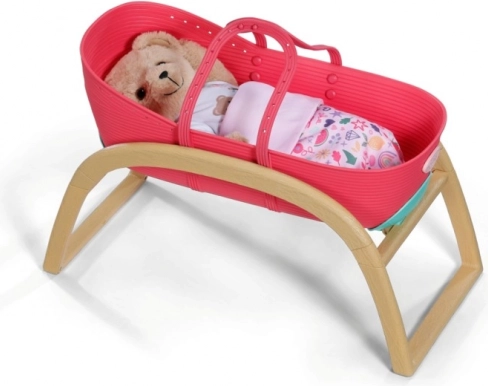 baby born postýlka 3 v 1 s kolébkou a přenosným košíkem