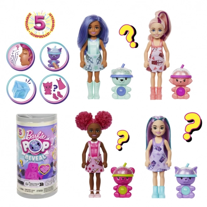 Barbie Pop Reveal Chelsea Bubble Tea panenka