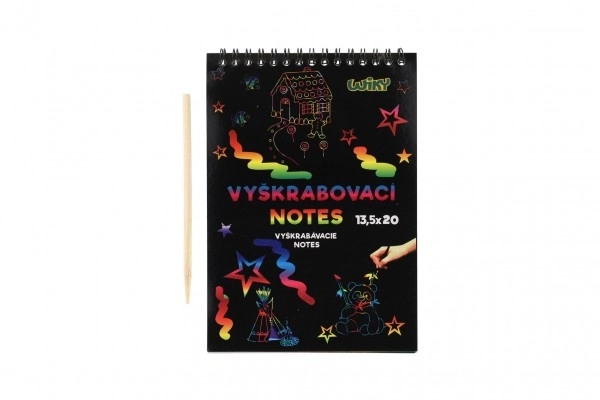 Škrabací blok pro kreativní tvoření