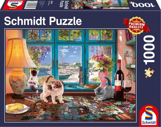 Schmidt puzzle Stůl milovníka 1000 dílků