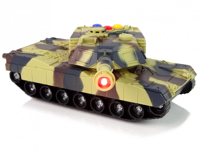 Vojenský tank 1:32 Moro Brown Sound Lights