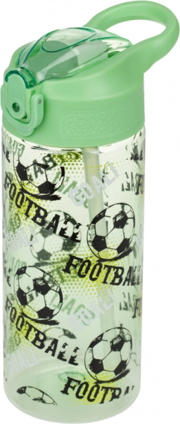 Tritanová láhev s brčkem pro pití Fotbal 500 ml