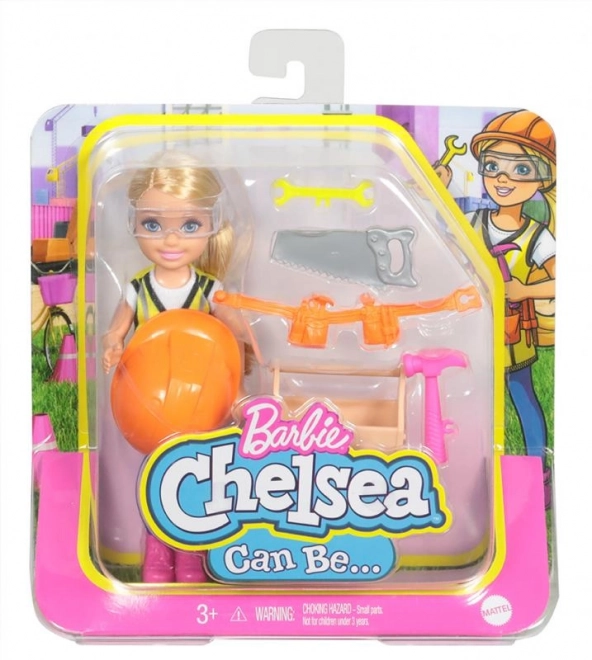 Panenka Barbie Chelsea v různých profesích