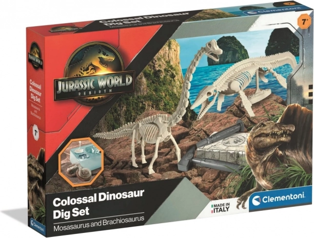 sada na vykopávky fosilií jurassic world – clementoni