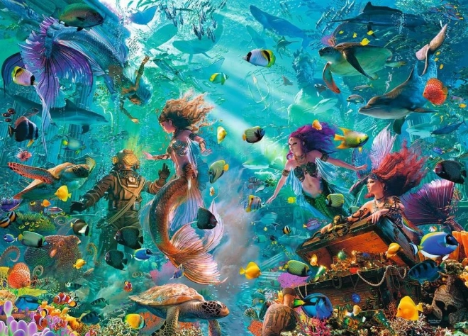 Puzzle 9000 dílků Magický podvodní svět